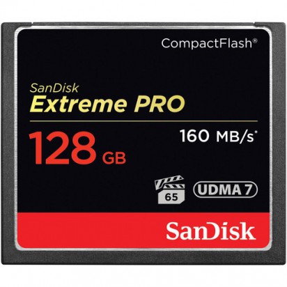 Карта памяти SanDisk Extreme CF 128Gb 160MB/s  