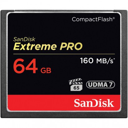 Карта памяти SanDisk Extreme CF 64Gb 160MB/s   