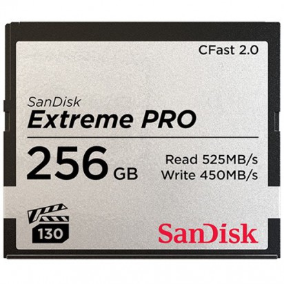 Карта памяти SanDisk 256GB Extreme PRO CFast 2.0 