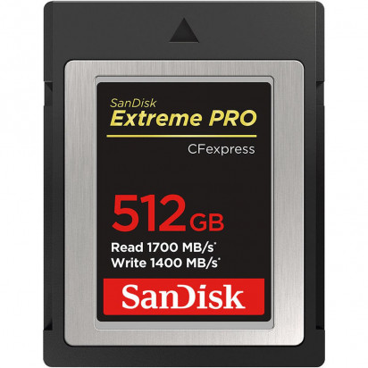 Карта памяти SanDisk 512GB Extreme PRO CFexpress Card Type B