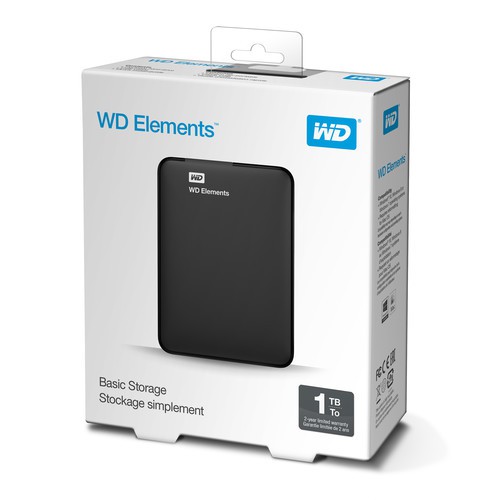 Внешний жесткий диск WD 1TB Elements Portable USB 3.0