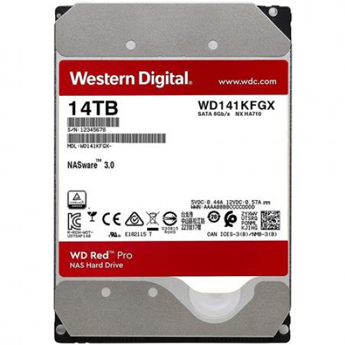 Внутренний жесткий диск WD Red Pro 10TB 3.5" SATA III NAS Internal HDD