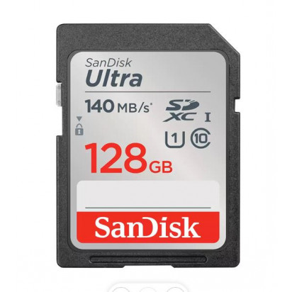 Карта памяти SanDisk Ultra SDXC UHS 128Gb 140 MB/s   