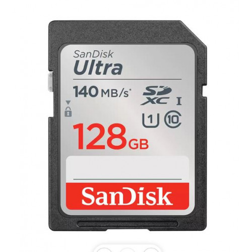 Карта памяти SanDisk Ultra SDXC UHS 128Gb 140 MB/s   