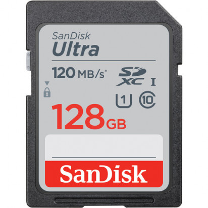 Карта памяти SanDisk Ultra SDXC UHS 128Gb 120 MB/s   