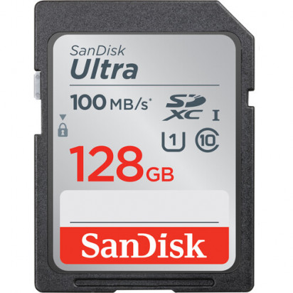Карта памяти SanDisk Ultra SDXC UHS 128Gb 100 MB/s   