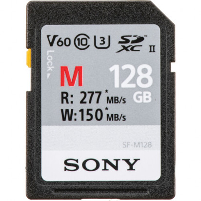 Карта памяти Sony 128GB SF-M/T2 UHS-II SDXC 150Mb/s