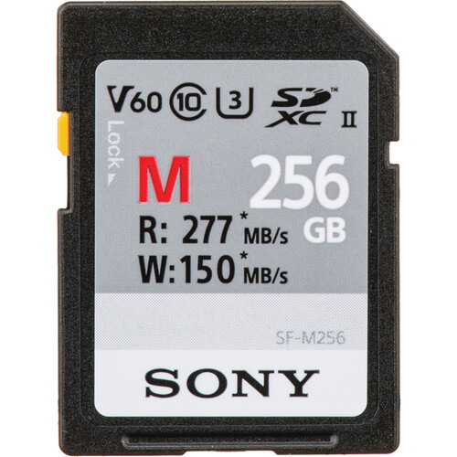 Карта памяти Sony 256GB SF-M/T2 UHS-II SDXC 150Mb/s