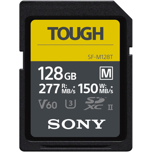 Карта памяти Sony 128GB SF-M Tough UHS-II SDXC 150Mb/s
