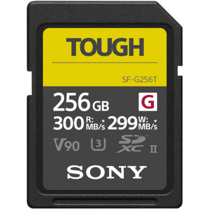 Карта памяти Sony 256GB SF-G Tough UHS-II SDXC 299Mb/s