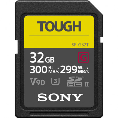 Карта памяти Sony 32GB SF-G Tough Series UHS-II SDHC Memory Card