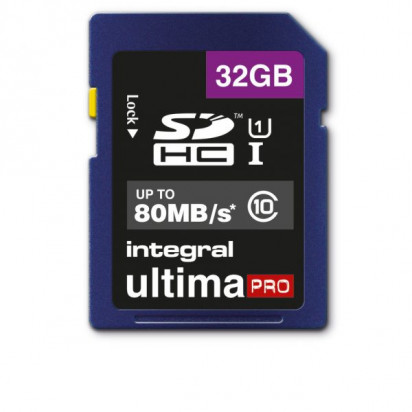 Карта памяти Integral 32 GB Class 10 UltimaPro SDXC