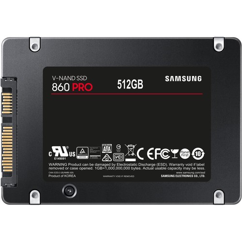 Внешний жесткий диск Samsung 512GB 860 PRO SATA III 2.5