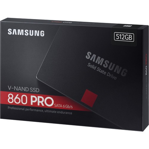 Внешний жесткий диск Samsung 512GB 860 PRO SATA III 2.5