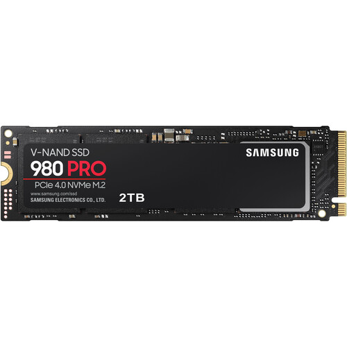 Внутренний жесткий диск Samsung 2TB 980 PRO PCIe 4.0 x4 M.2 Internal SSD
