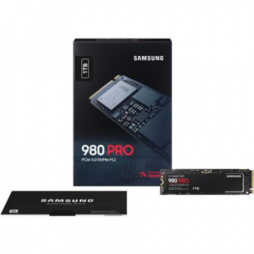 Внутренний жесткий диск Samsung 1TB 980 PRO PCIe 4.0 x4 M.2 Internal SSD