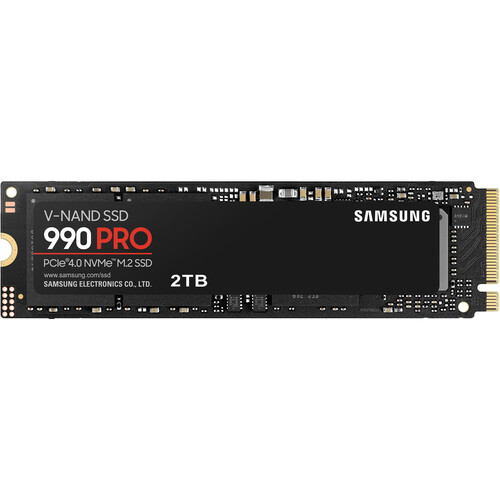 Внутренний жесткий диск Samsung 2TB 990 PRO PCIe 4.0 x4 M.2 Internal SSD
