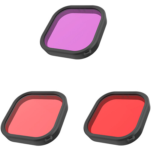 Набор фильтров TELESIN Red, Pink, Purple