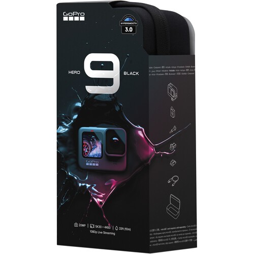 Экшн камера GoPro HERO9 Black + комплект аксессуаров