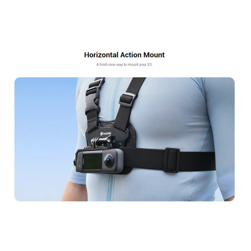 Крепление Insta360 X3 Horizontal Action Mount