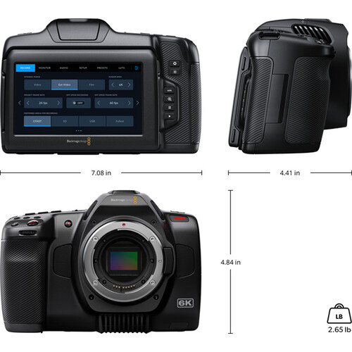 Кинокамера Blackmagic Design Pocket 6K G2