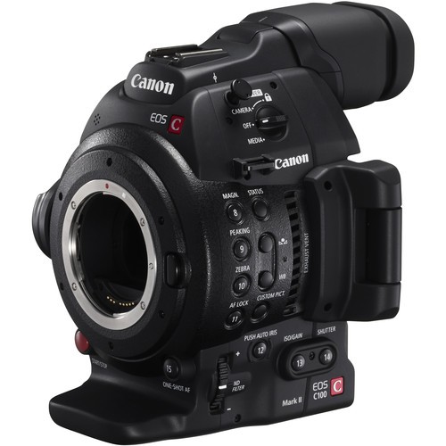 Кинокамера Canon EOS C100 Mark II + аккумулятор Jupio BP-955