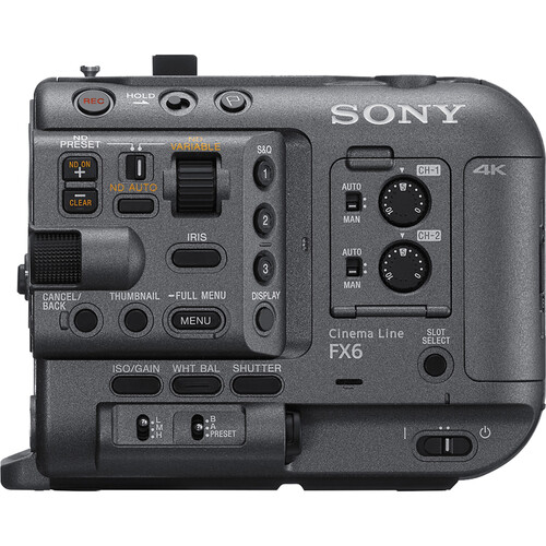 Кинокамера Sony FX6 Full-Frame Cinema Camera