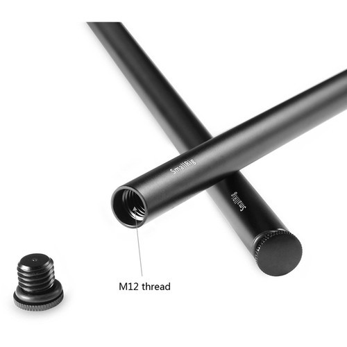 Трубки SmallRig 15mm Black Aluminum Alloy Rod(M12-40cm) 40cm 1054 2шт