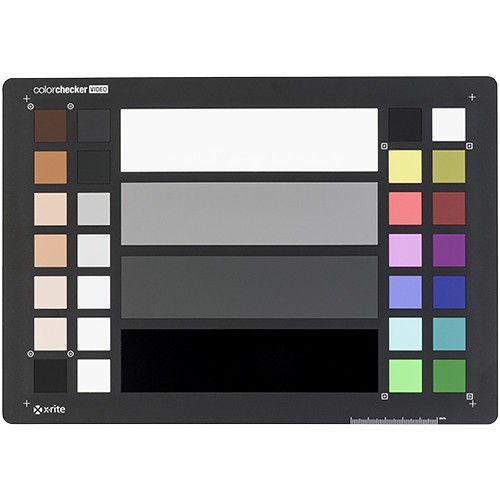 Цветовая шкала  Calibrite ColorChecker Video