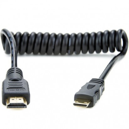 Кабель Atomos Full to Mini HDMI Coiled Cable (11.8 to 17.7