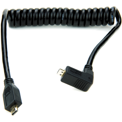 Кабель Atomos Right-Angle Micro to Micro HDMI Coiled Cable (11.8 to 17.7)
