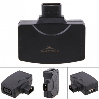 Адаптер D-Tap P-Tap To USB Adapter Connector 5V For Anton/Sony V-mount Camera Battery