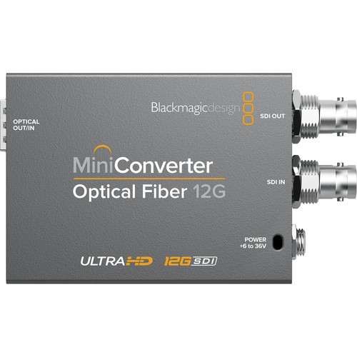 Конвертер Blackmagic Design Mini Optical Fiber 12G-SDI 