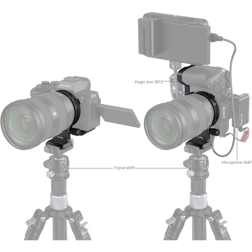 Адаптер для вертикальной съемки SmallRig Rotatable Horizontal-to-Vertical Mount Plate для Sony a7R IV, a7R V, a7 IV & a7S III 4148