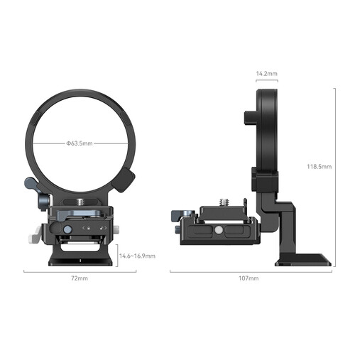 Адаптер для вертикальной съемки SmallRig Rotatable Horizontal-to-Vertical Mount Plate для Sony FX3/30 4244