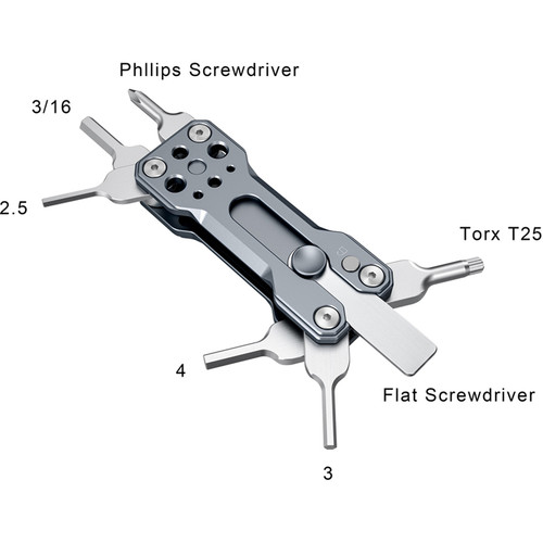 Набор складных отверток SmallRig Hunter Folding Screwdriver Kit AAK2495