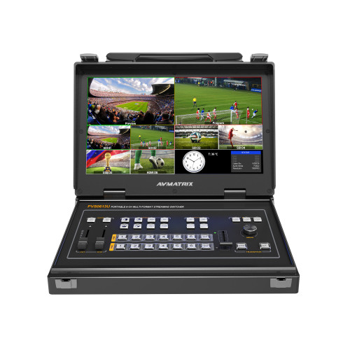 Видеомикшер AVMatrix PVS0613U Portable 6-Channel Video Switcher with 13.3' LCD monitor