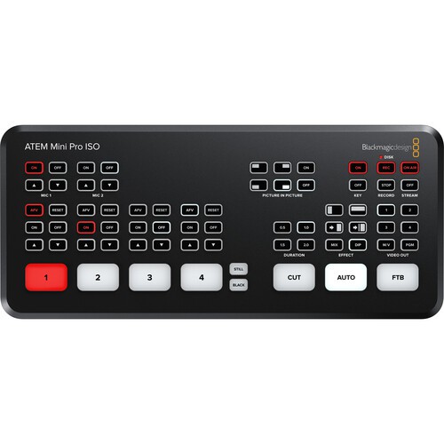 Видеомикшер Blackmagic Design ATEM Mini Pro ISO HDMI Live Stream Switcher