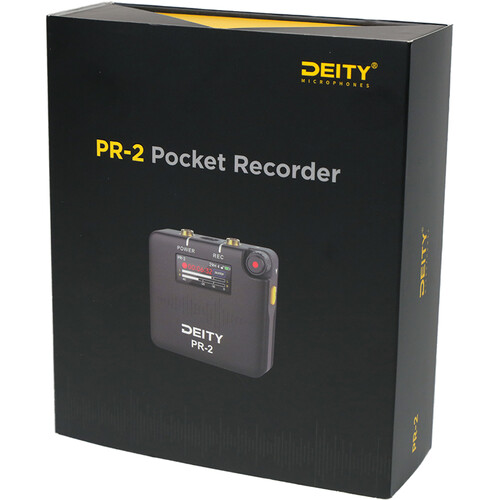 Рекордер Deity PR-2 32-Bit Float Pocket Audio Recorder with Lavalier Mic