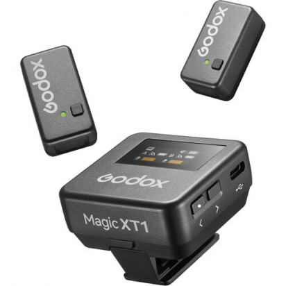 Радио петличный Godox Magic XT1-CL 2-Person Wireless Microphone System