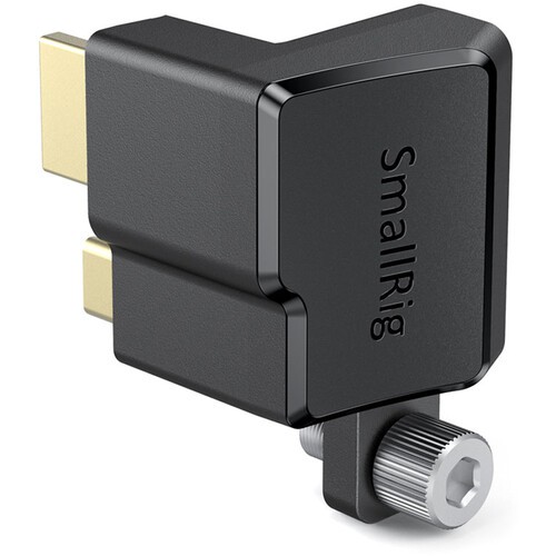  SmallRig HDMI/USB Type-C Right-Angle Adapter for BMPCC 4K .