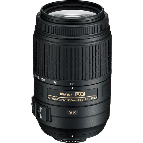 Объектив Nikon AF-S DX NIKKOR 55-300mm f/4.5-5.6G ED VR - купить в